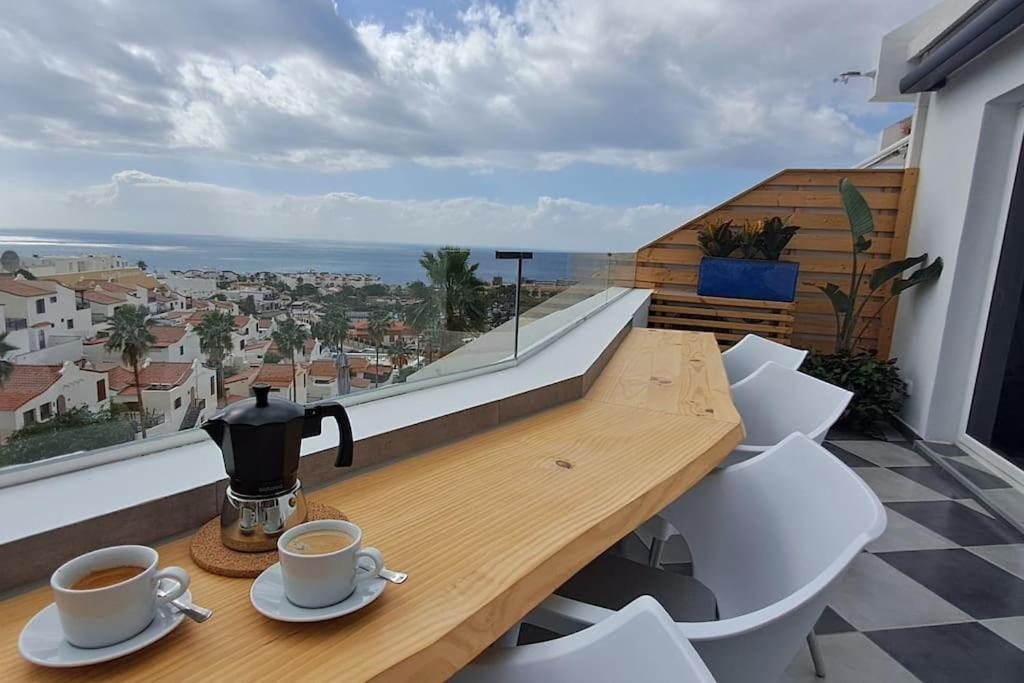Serenity Ocean View 1br With Pool In Valley Costa Adeje Apartamento *