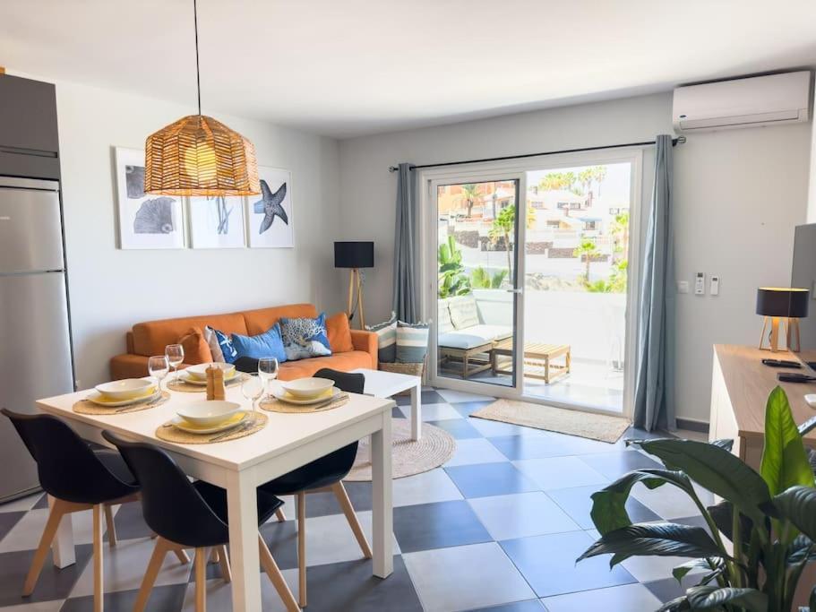 Serenity Ocean View 1br With Pool In Valley Costa Adeje *