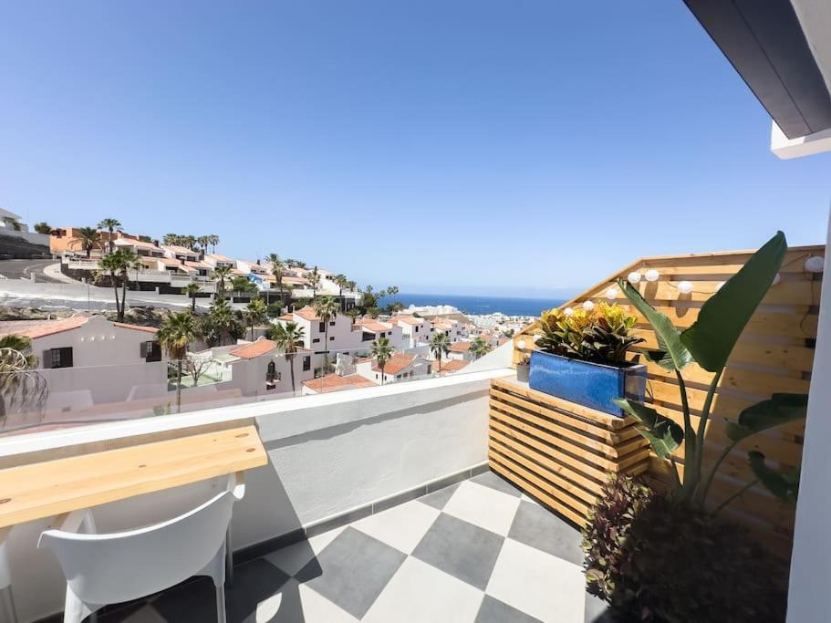 Serenity Ocean View 1br With Pool In Valley Costa Adeje *