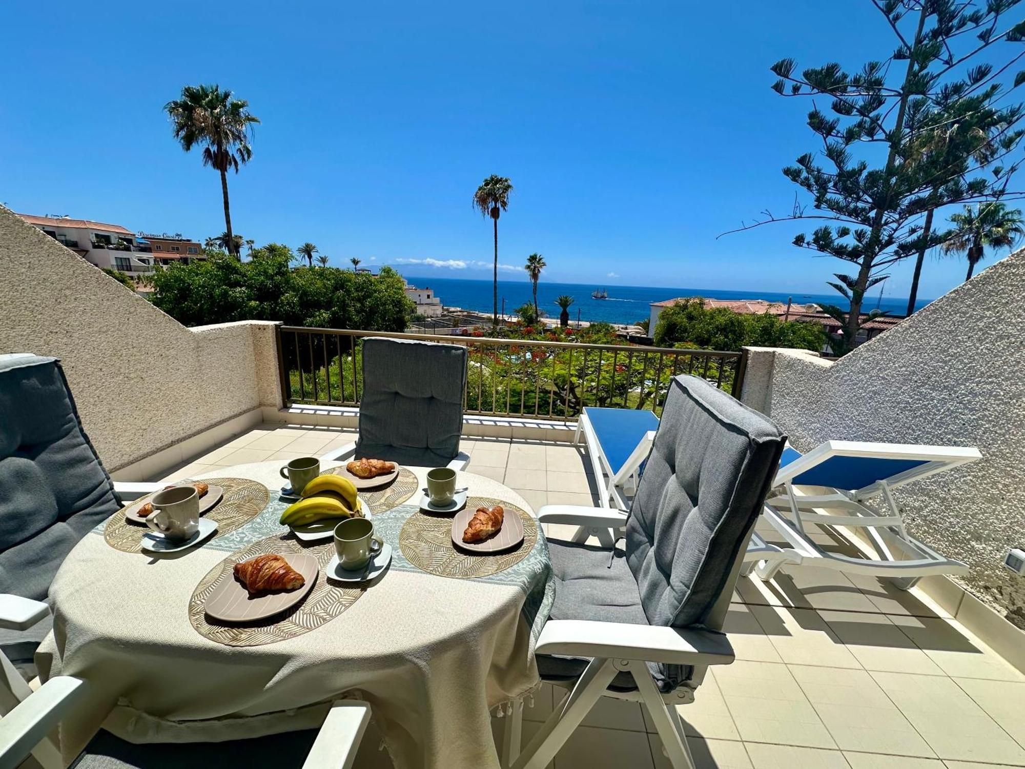 Piscina - Vista Al Mar - Tamara - Vv Canary Ocean Homes Apartment *