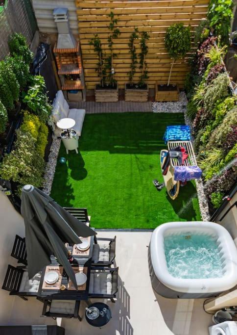 Relaxing Garden Cristianos Con Jacuzzi Y Barbacoa Appartement Arona (Tenerife)