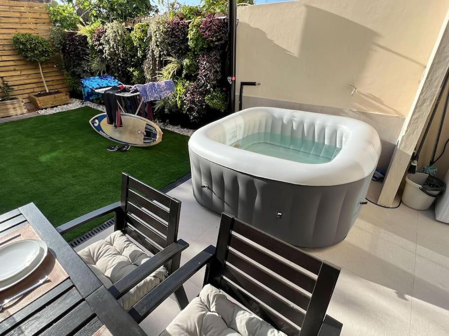 Appartement Relaxing Garden Cristianos Con Jacuzzi Y Barbacoa Arona (Tenerife)