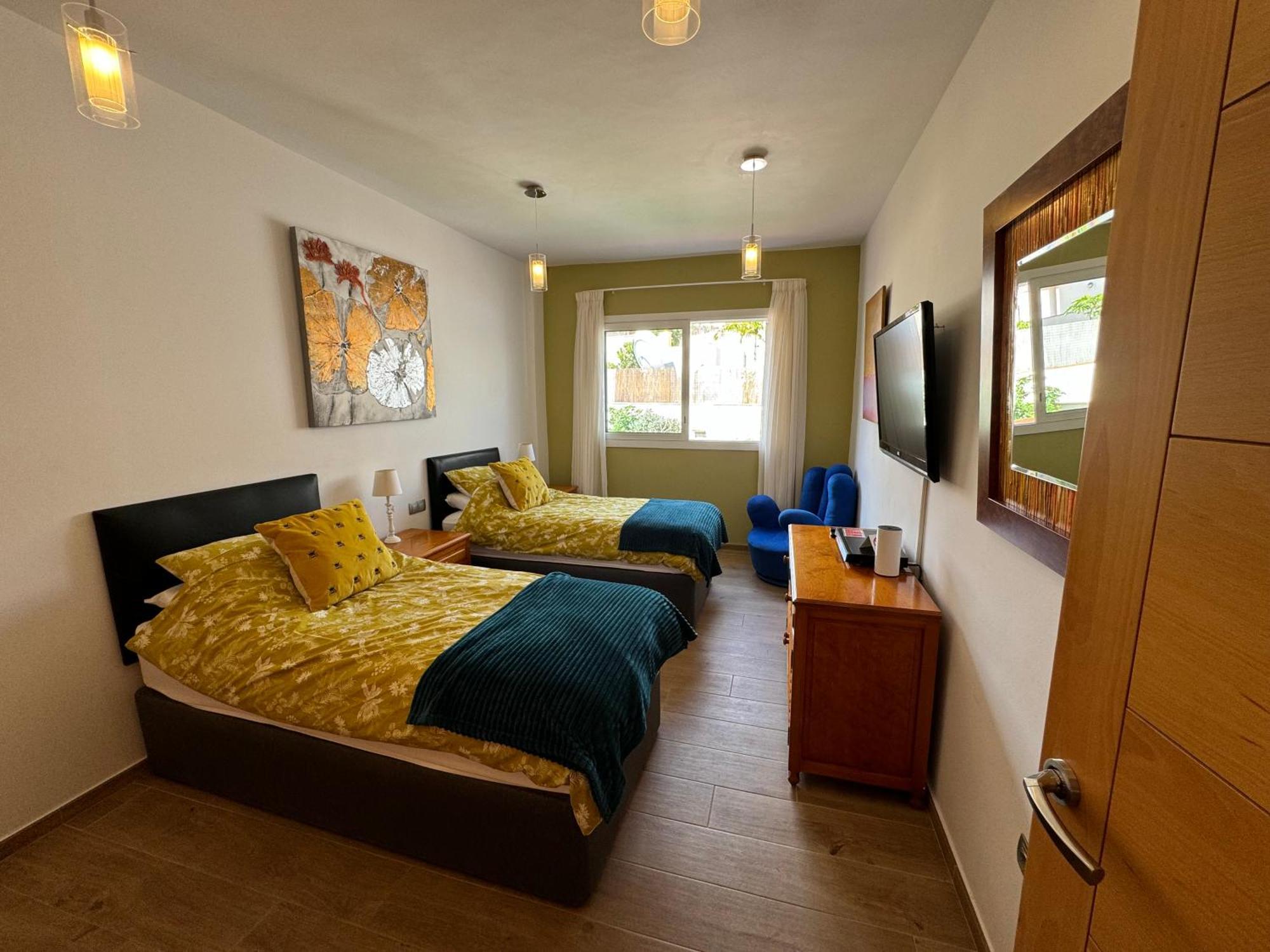 Villa Self Catering Luxury In The Beautiful Area Of Puerto Santiago Tenerife With 5 Bedrooms 2 Sofabeds For Up To 10 Guests Private Swimming Pool And Many Other Activities To Entertain The Family Secure Parking For 2 Cars And Disabled Access Througho