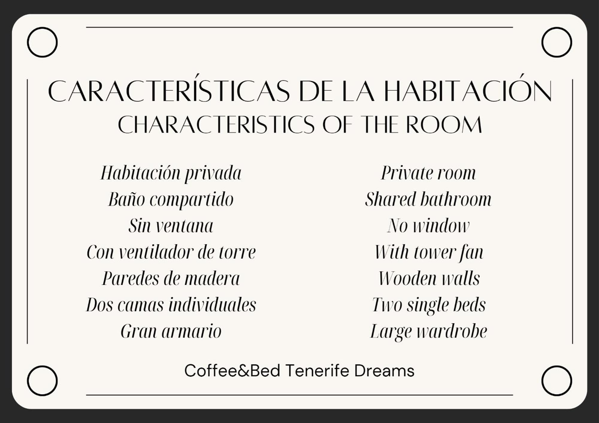 Tenerife Dreams Coffee&bed Santa Cruz de Tenerife