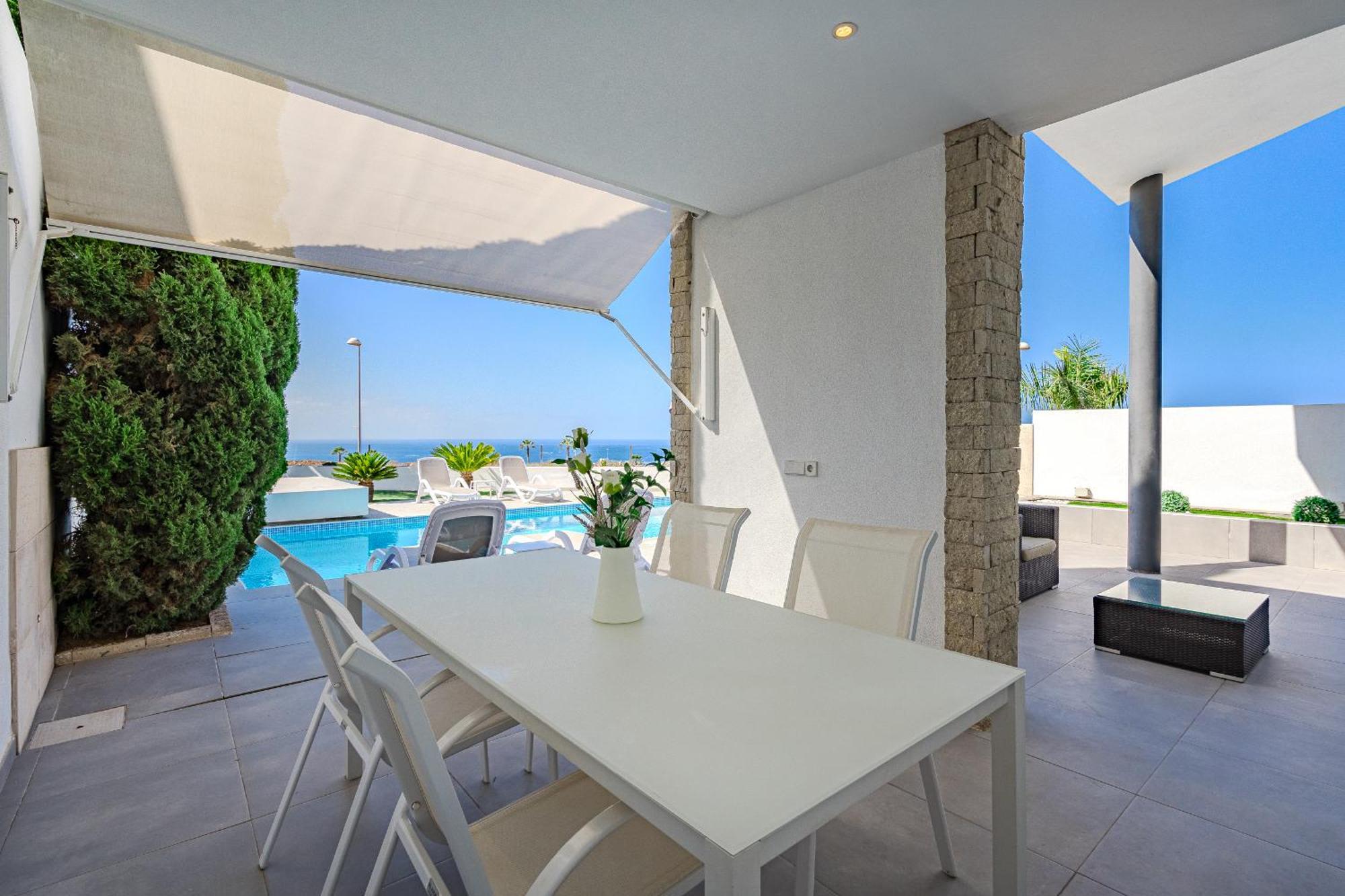 Caterina, Luxury With Heated Pool Ocean View In Adeje, Tenerife *