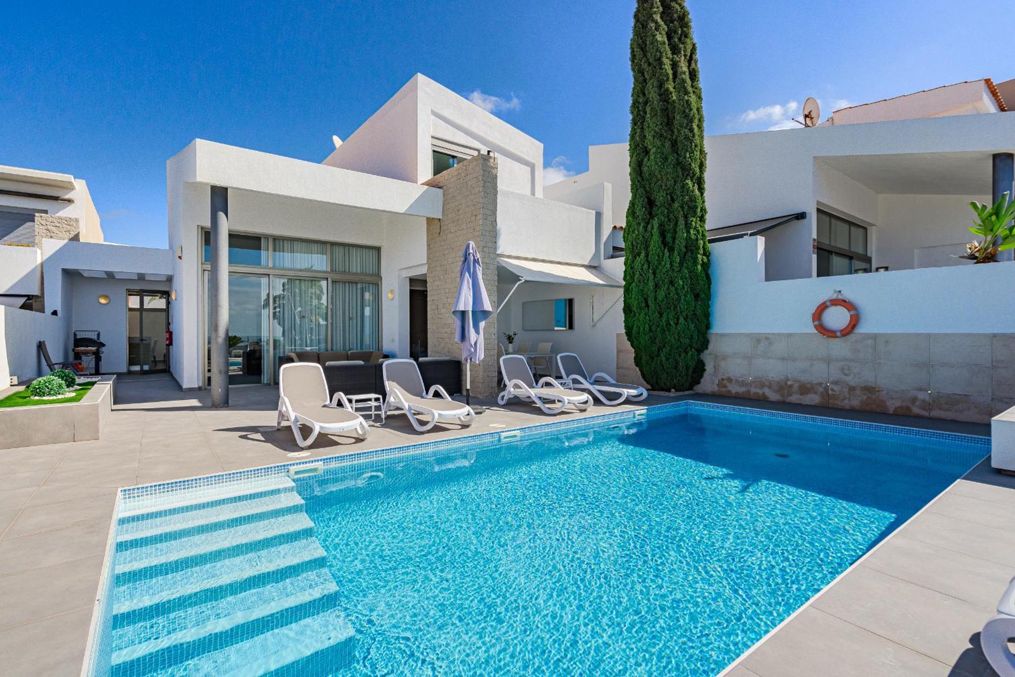 Caterina, Luxury With Heated Pool Ocean View In Adeje, Tenerife Costa Adeje (Tenerife)