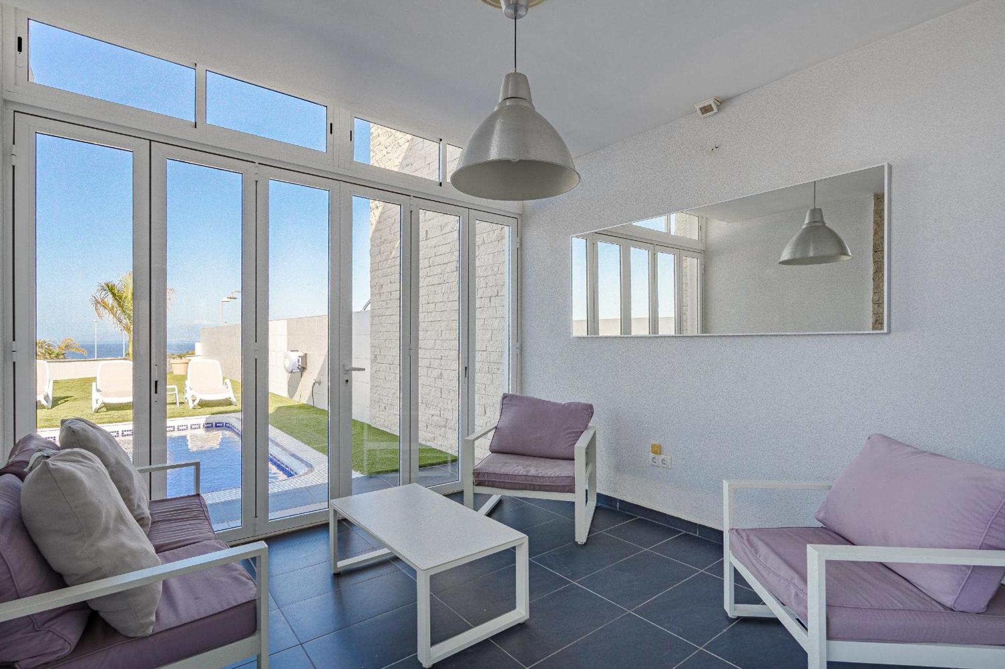 Elisabetta, Luxury With Heated Pool Ocean View In Adeje, Tenerife Villa
