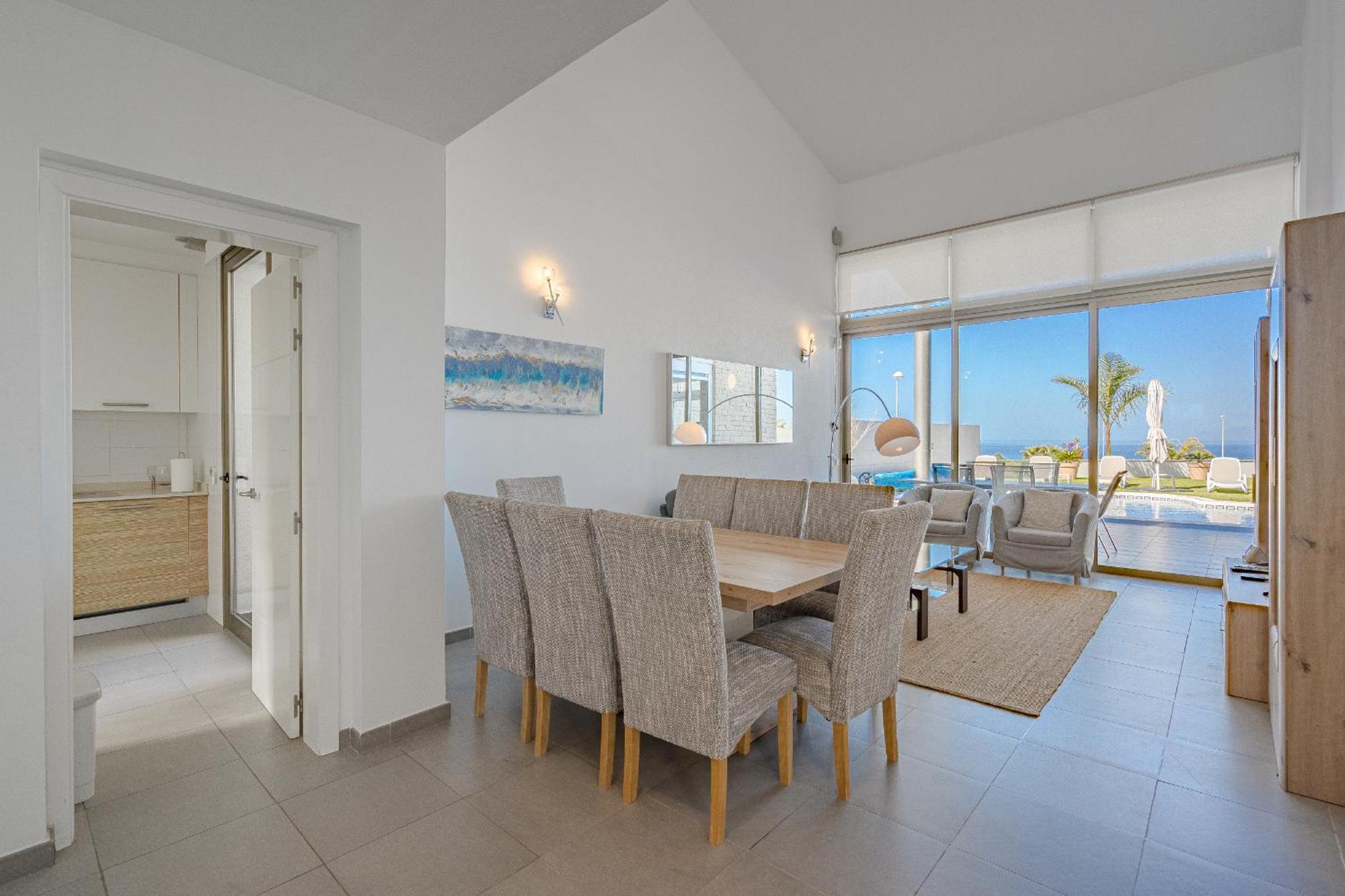 Villa Elisabetta, Luxury With Heated Pool Ocean View In Adeje, Tenerife Costa Adeje (Tenerife)
