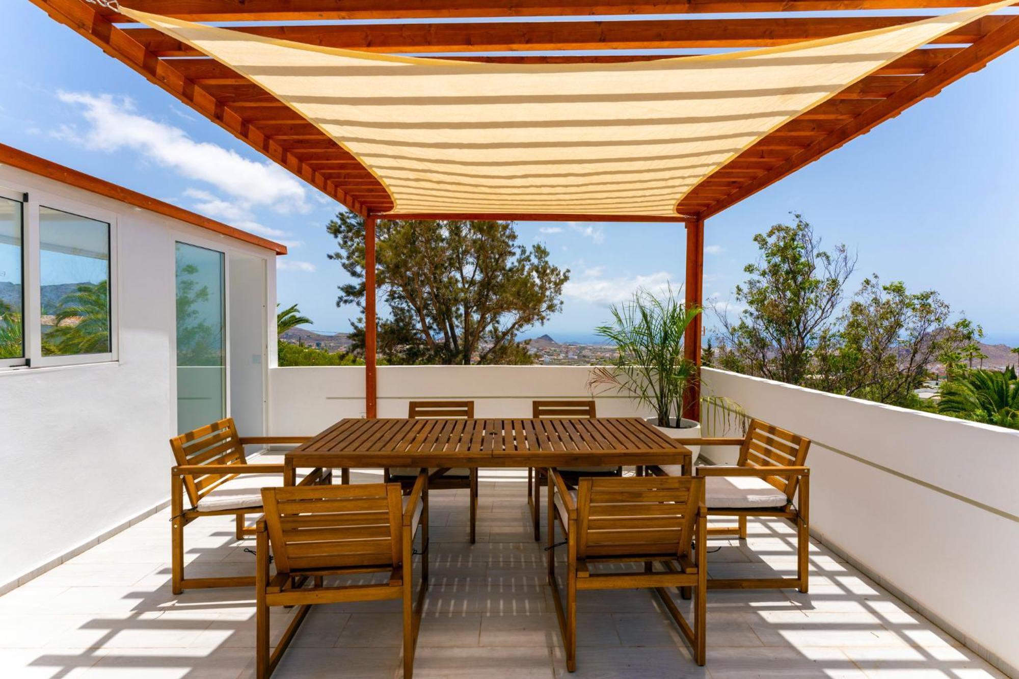 With Stunning Views And A Solarium In Arona