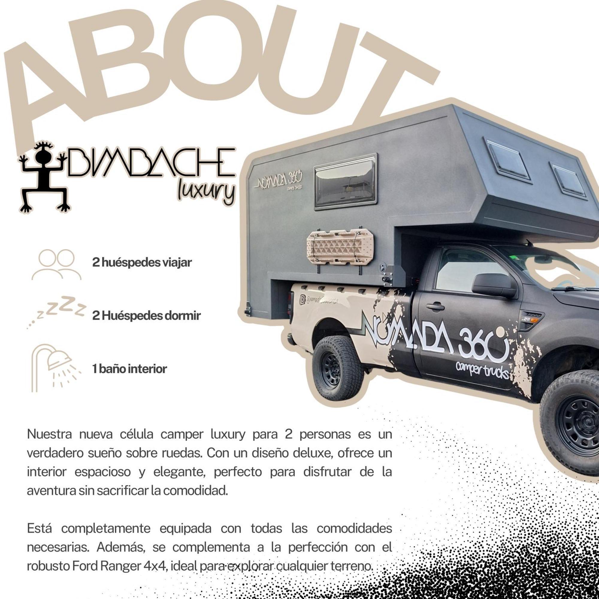 Camping Celula Camper Luxury 4x4 2 Personas