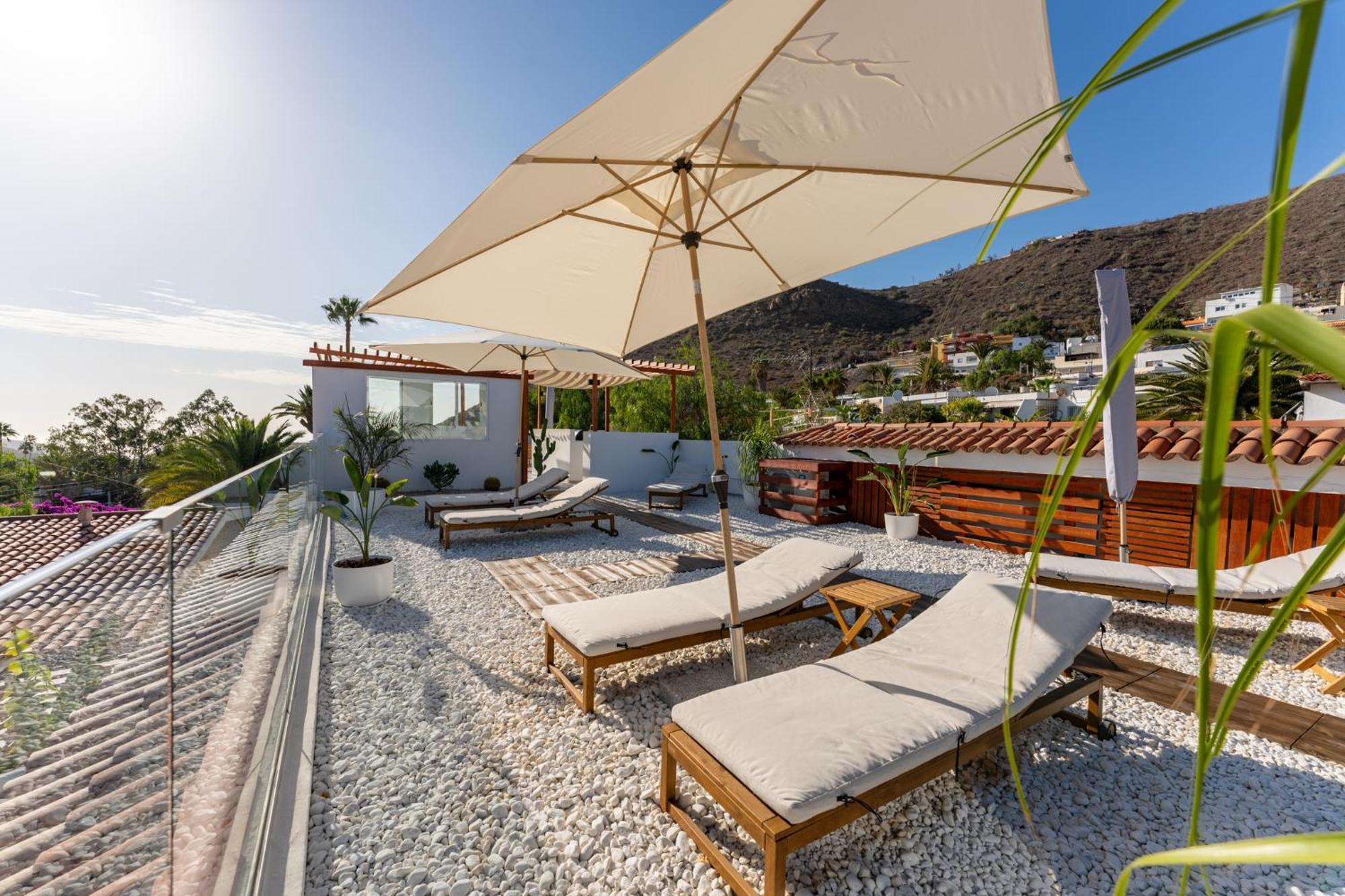 Villa With Stunning Views And A Solarium In Arona Arona (Tenerife)