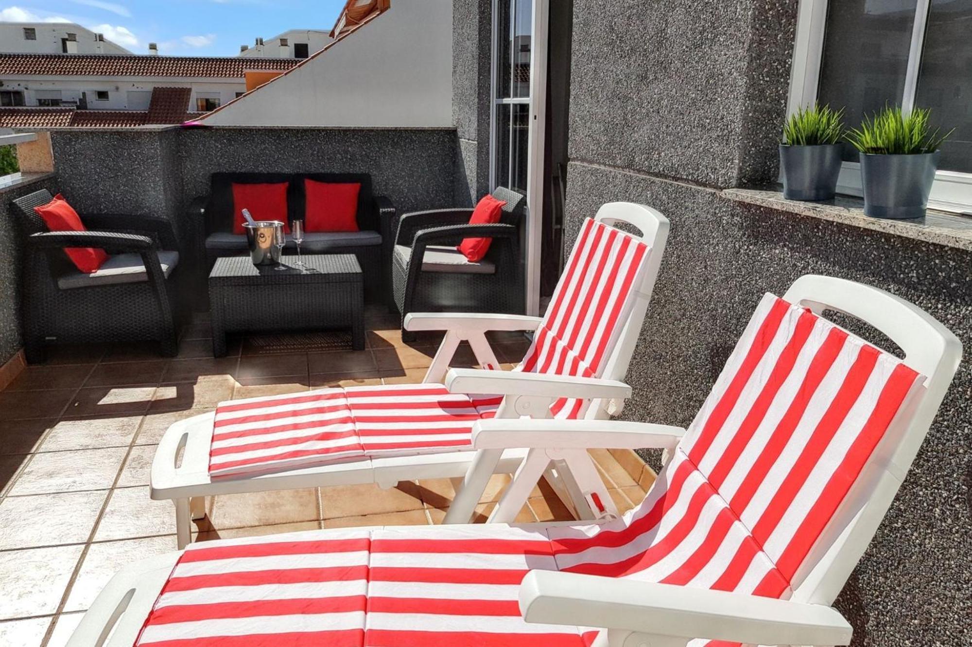 Bright In Puerto De Santiago 65 M² Terrace Appartement *