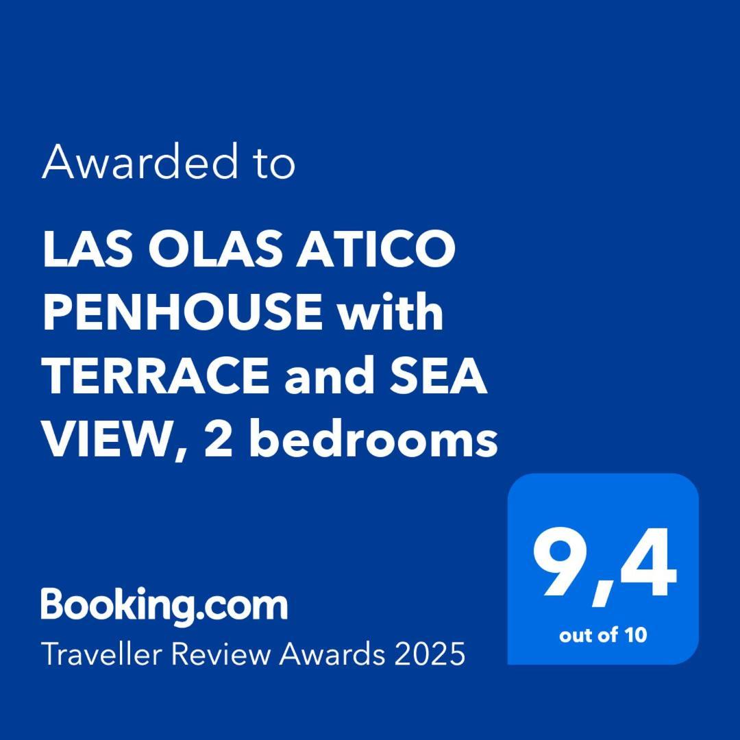 Olas Atico Penhouse With Terrace And Sea View, 2 Bedrooms Apartamento