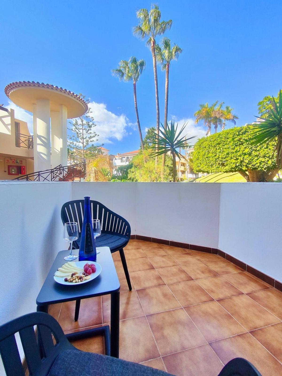 Alba Garden View Heated Pool - Golf Del Sur Apartment San Miguel de Abona