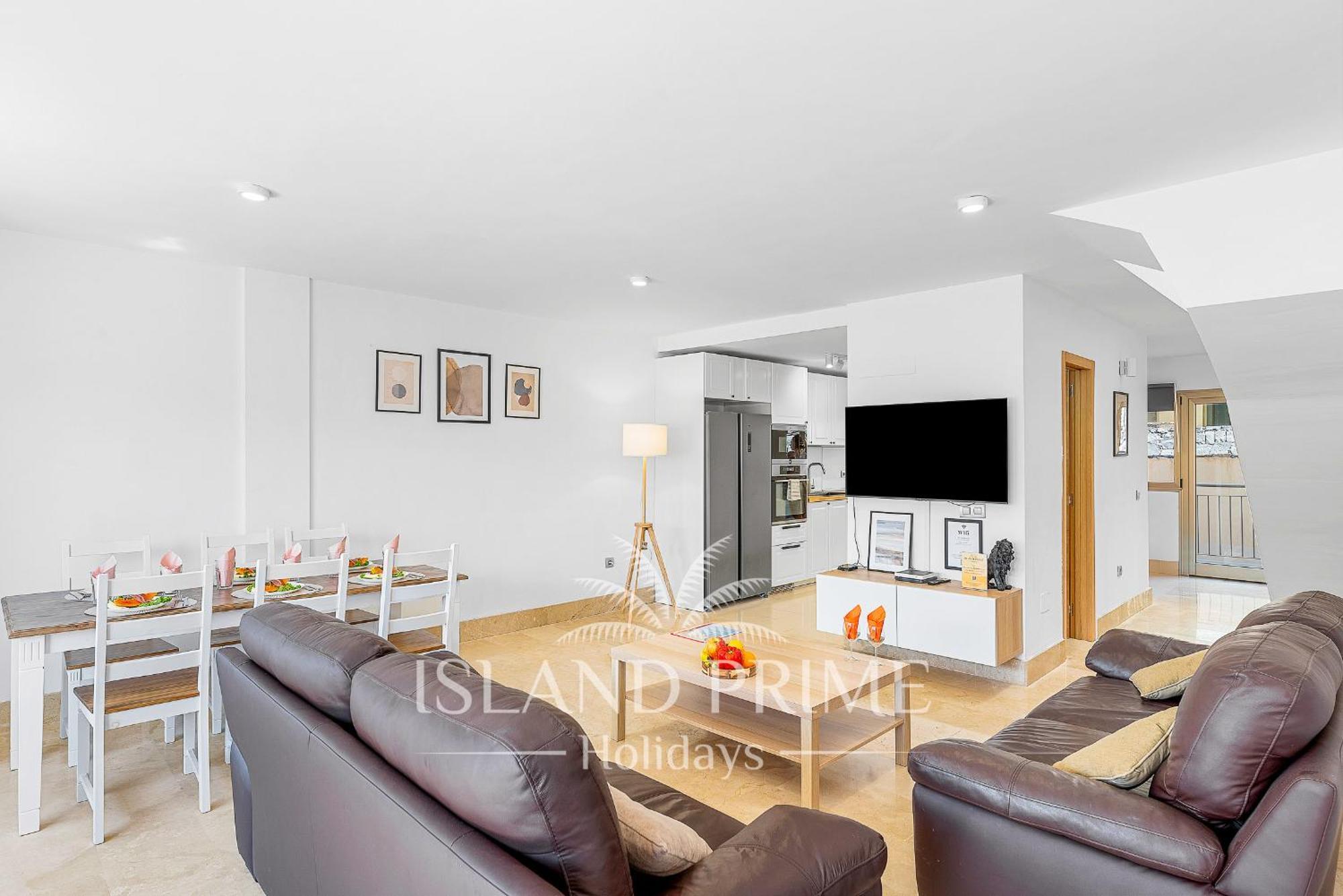 Modern Townhouse In Seaside Complex In Amarilla Golf Sbv48 Hébergement de vacances *