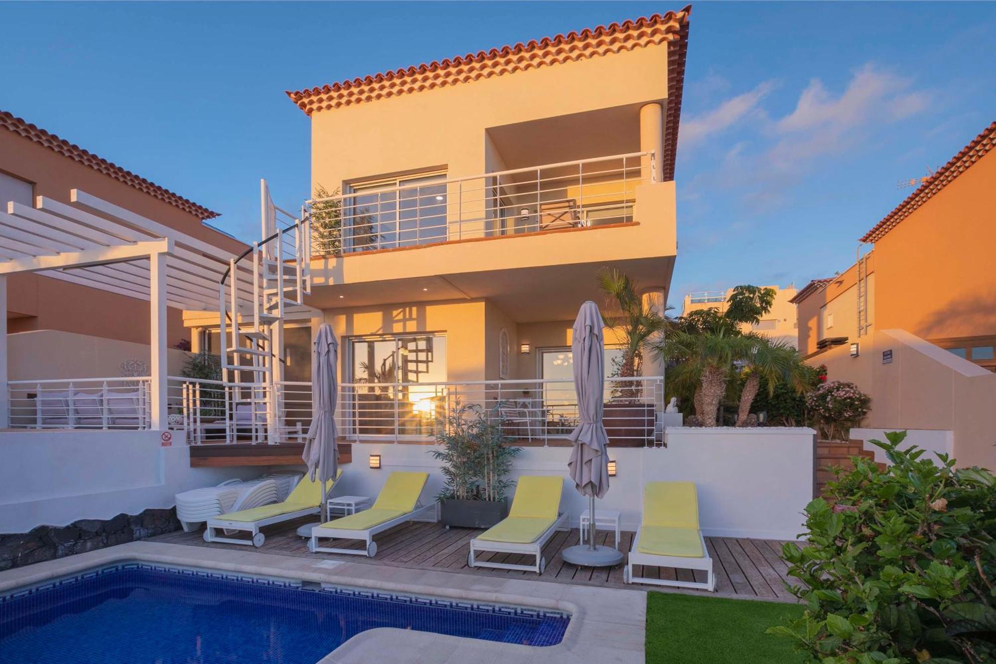 My Island Escape - Sea Views - Private Pool, Sauna Villa Puerto de Santiago (Tenerife)