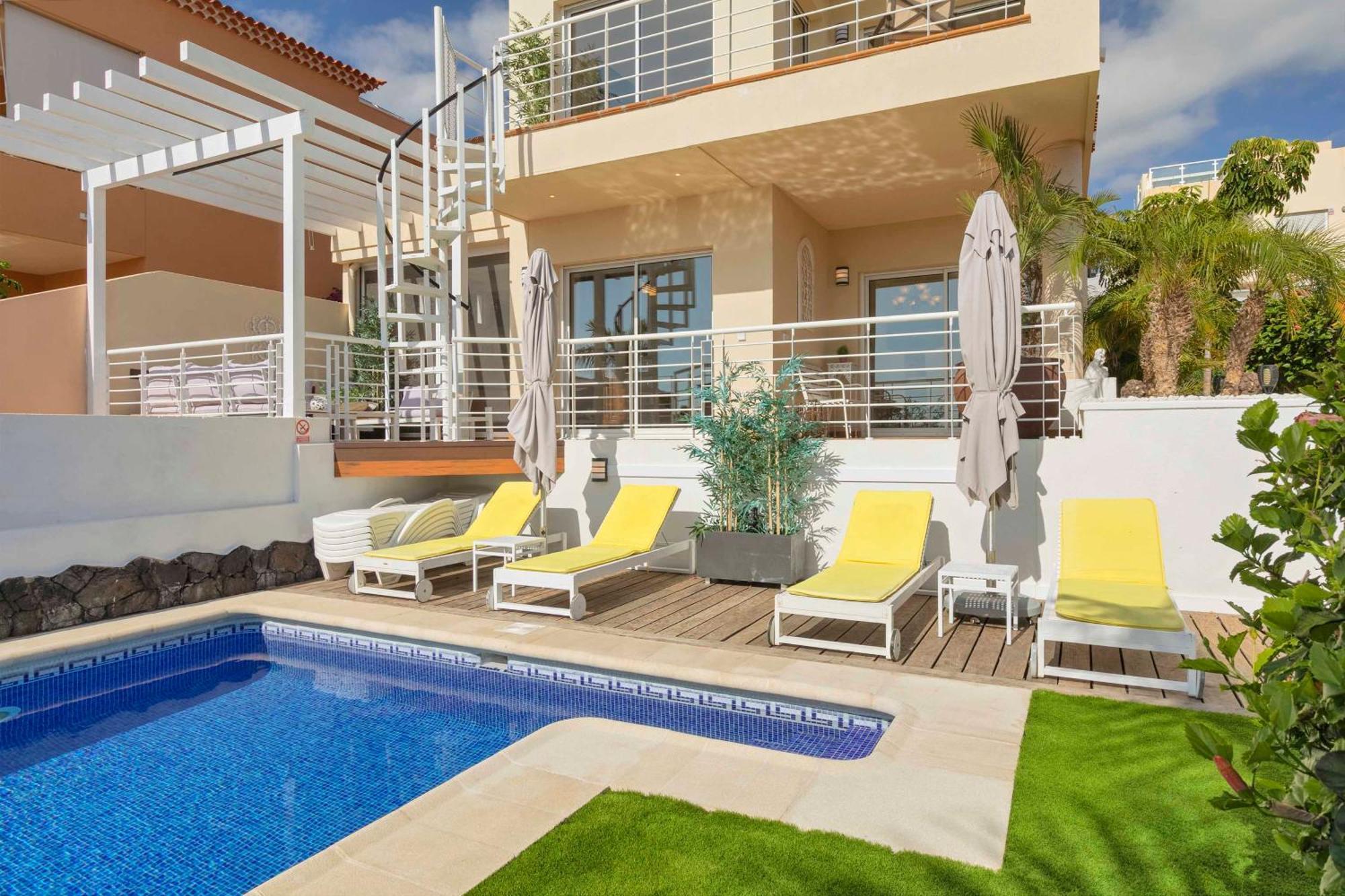 Villa My Island Escape - Sea Views - Private Pool, Sauna Puerto de Santiago (Tenerife)
