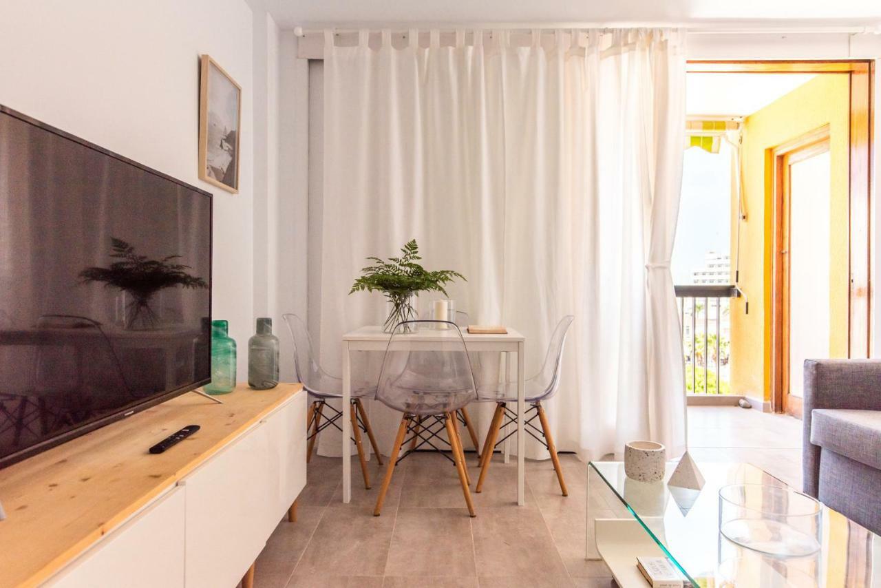 Apartment Homeforguest Beach Apt With Sea View & Pool, 50 Steps To The Sea Playa Fanabe
