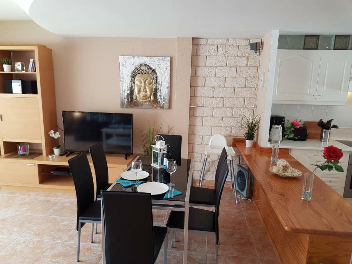 Roque Del Conde With Fantastic Sea View, Terrace, Pool, Wifi, Sat-tv, Garage Hébergement de vacances Costa Adeje (Tenerife)