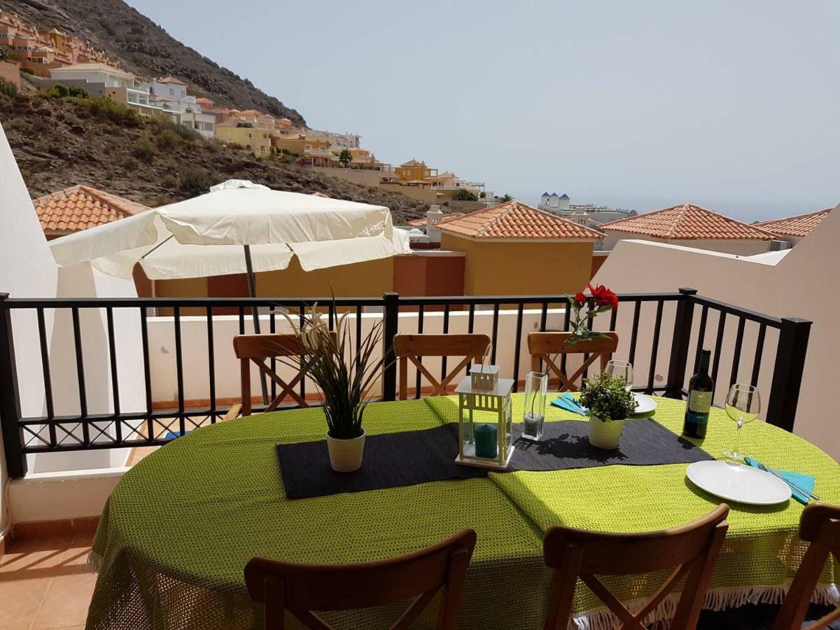 Roque Del Conde With Fantastic Sea View, Terrace, Pool, Wifi, Sat-tv, Garage Hébergement de vacances