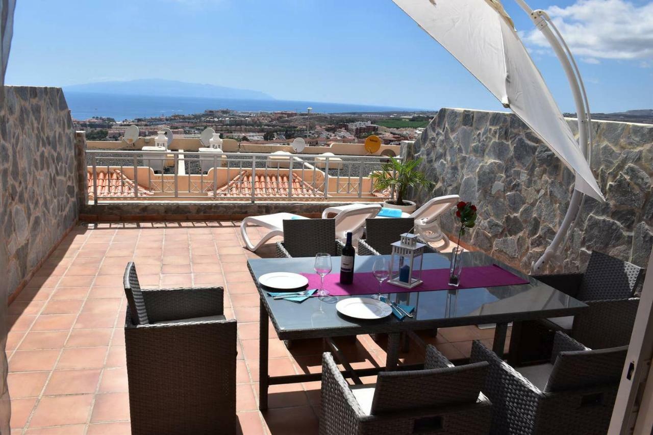 Holiday home Roque Del Conde 2 With Fantastic Sea Views, 2 Terraces, Pool, Wifi, Sat-tv, Dishwasher Costa Adeje (Tenerife)