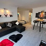Air Conditioning, Private Parking And Fully Equipped Kitchen In Hotel Room In Golf Del Sur, Tenerife