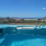 Villa Albe, jacuzzi con vistas al mar