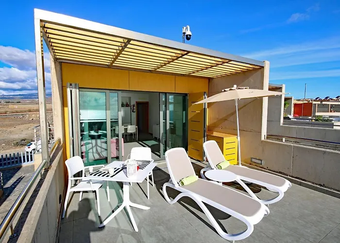 Los Balos 29 By Rentmedano Top Level, Spectacular Ocean Views, Parking, Wifi