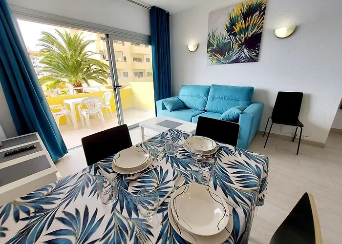 Sunny Cozy Nice Apartment Loscristianos Wifi,Pool
