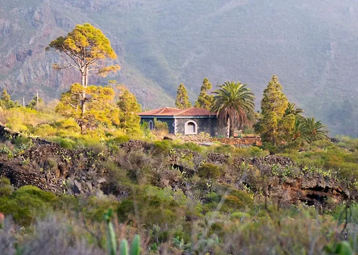Luxury Villa In Nature With Swimming Pool Tenerife, Santiago Del Teide, With Sea And Mountain Views