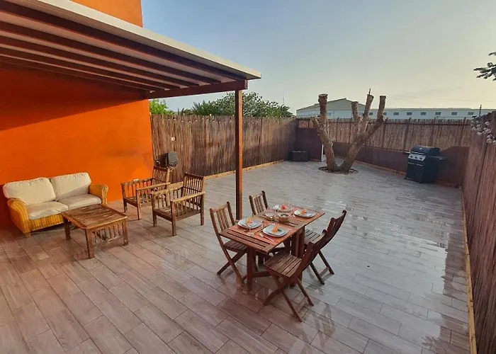Romantico Apartamento, Piscina Y Bbq En Playa La Tejita