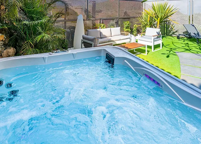 Villa Loft Jacuzzi Teleworking Wifi