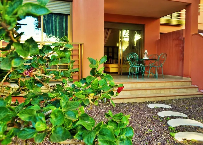 Paraiso La Tejita, terraza y piscina