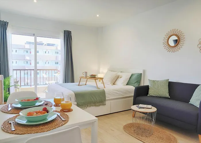 732 New Sea View Studio Las Americas +Wifi