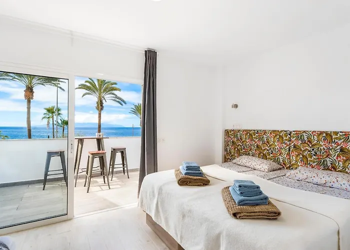 Beachfront Studio Full Seaview Playa Las Americas