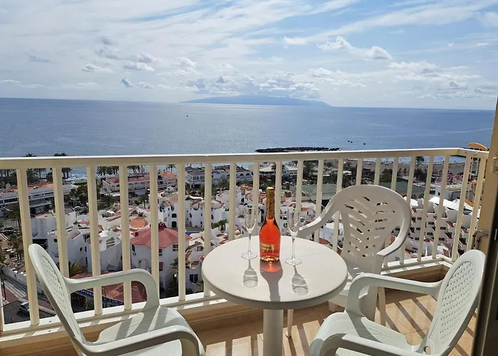 Amazing View Over The Ocean In Playa De Las Americas