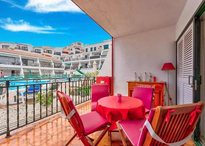 Los Cristianos Apartamento Con Terraza Piscina Wifi
