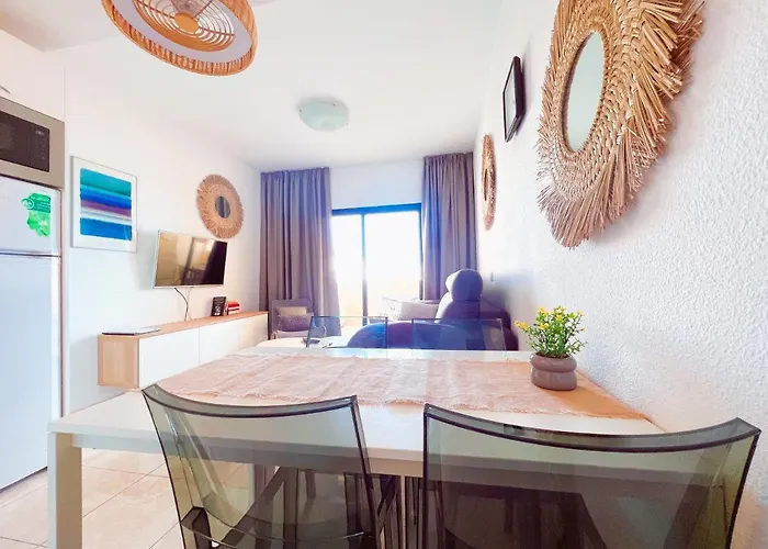 Duplex With Heated Pool Ocean View In Los Cristianos Lc54