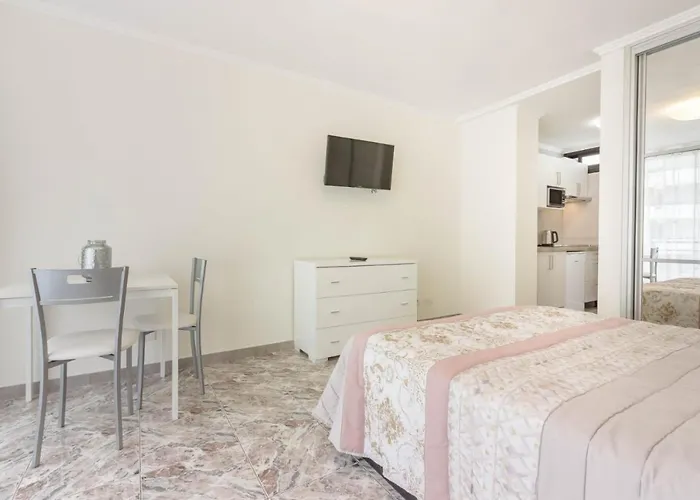 Tenerife Olympia Apart Hotel-Playa De Las Americas. Balcony, Sea View & Pool
