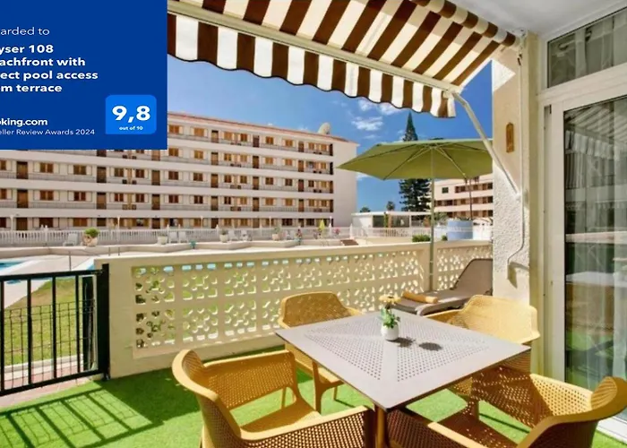 Fayser 108 Beachfront With Direct Pool Access From Terrace