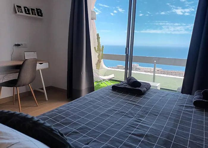 Modern Open-Plan Studio With Terrace And Sea View