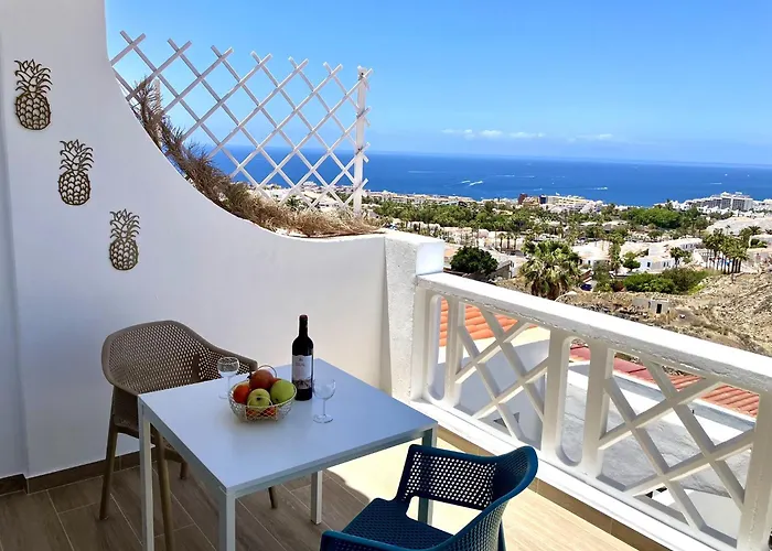 Costa Adeje - Modern Apartment With Terrace Views Of Ocean & Sunset