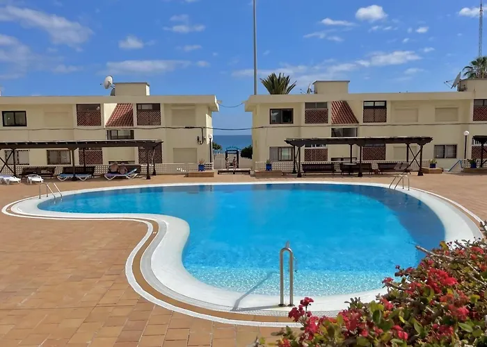 Vera Mar 5A Primera Linea Con Piscina Y Parking
