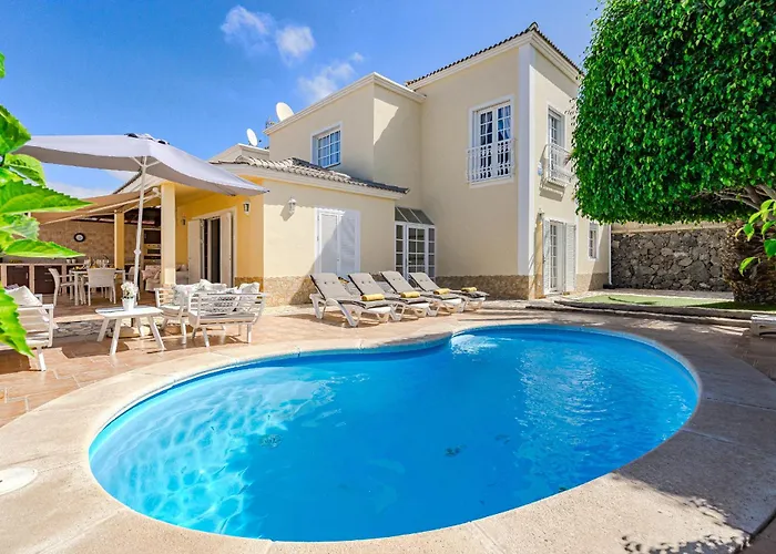 Villa Con Piscina En Madronal Fanabe, Costa Adeje