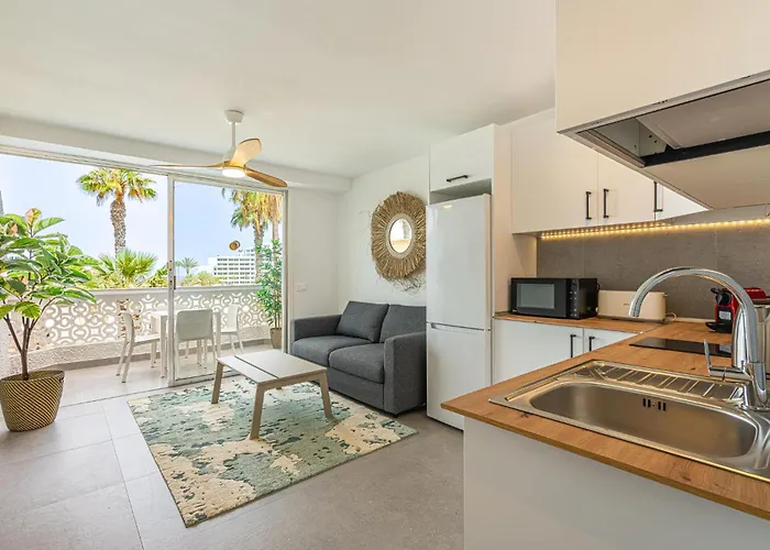 Modern Renovated Apartment With Terrace In Playa De Las Americas