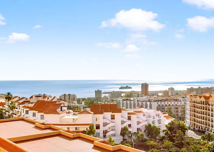 Atico De Lujo Con Gran Terraza, Piscina Climatizada Y Parking En Los Cristianos - Es-347-4