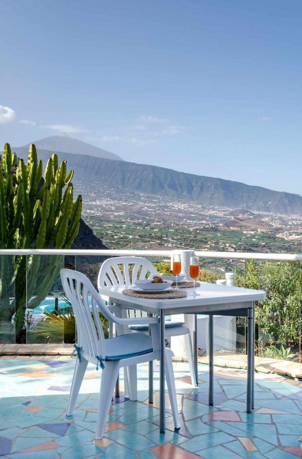 Con Vistas Espectaculares Al Mar Y Al Teide Flores Paraiso *