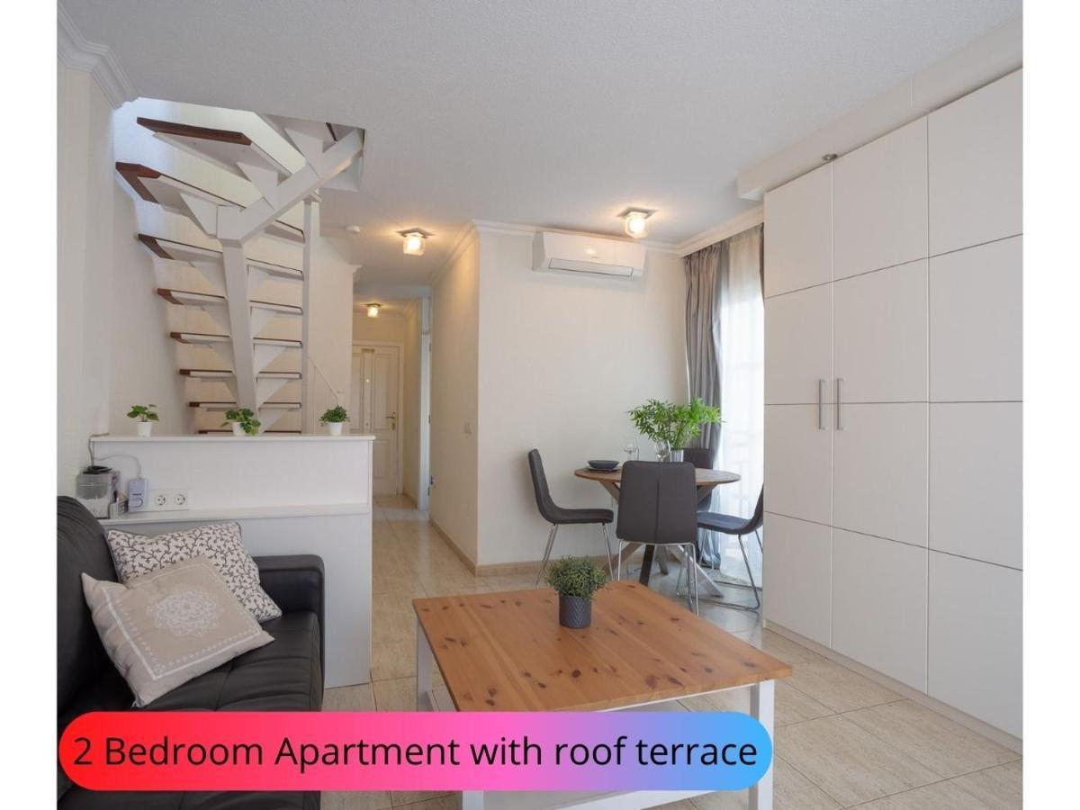 Desirable Rooftop Terrace , 2 Bedroom With Wifi In Costa Adeje *