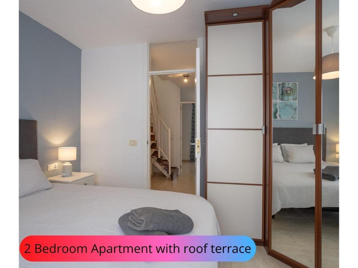 Desirable Rooftop Terrace , 2 Bedroom With Wifi In Costa Adeje Appartement *
