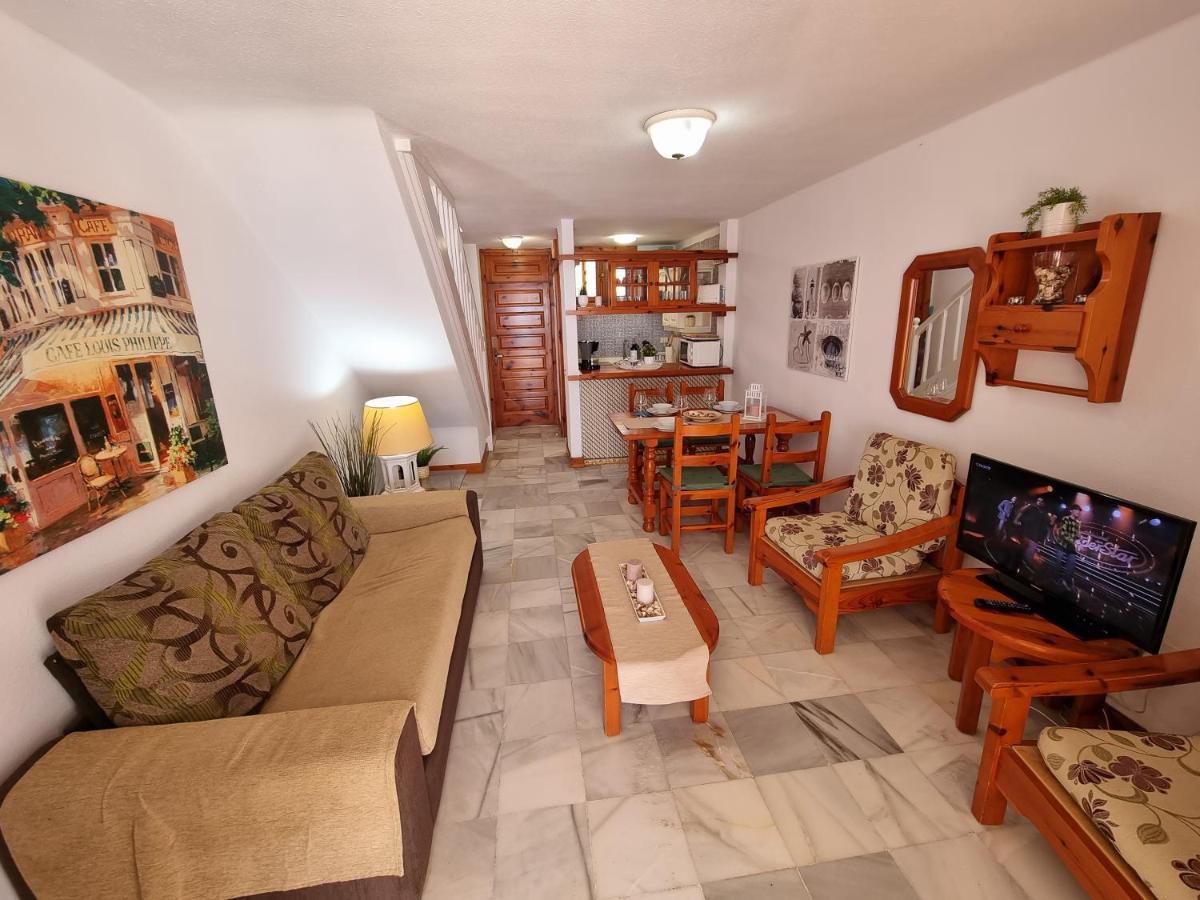 Duplex No 6 Directly At The Sea And Beach, Heated Pool, Wifi, Terrace * Playa de las Americas (Tenerife)